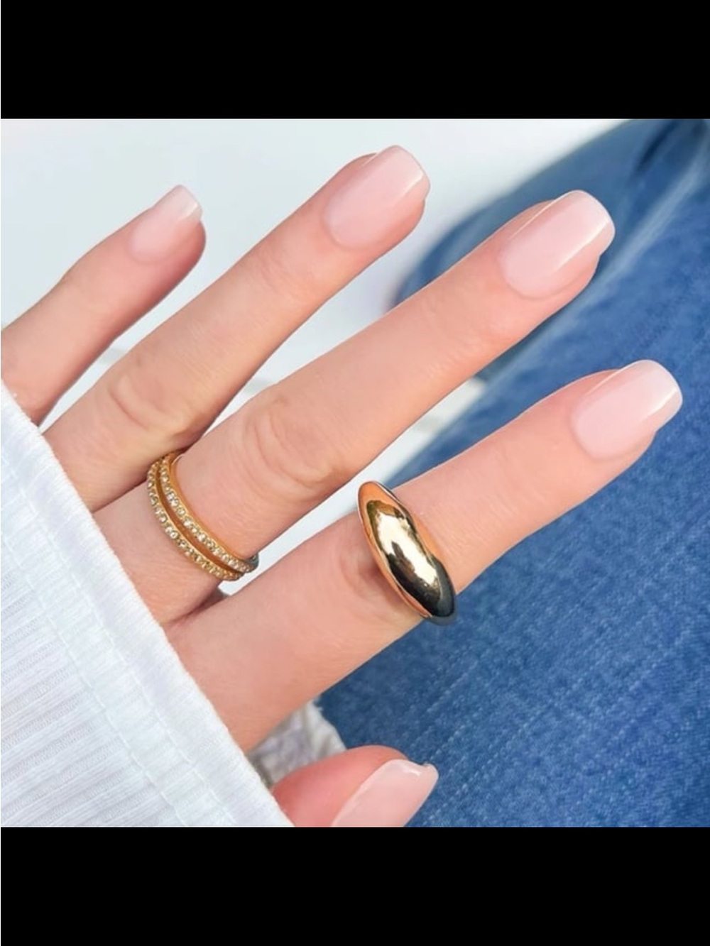 Kiara Sky Xpress Pro Press On Nails - Plain Jane - Square Short